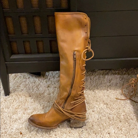 FREEBIRD by Steven COAL Brown Leather Boots - Picture 2 of 6